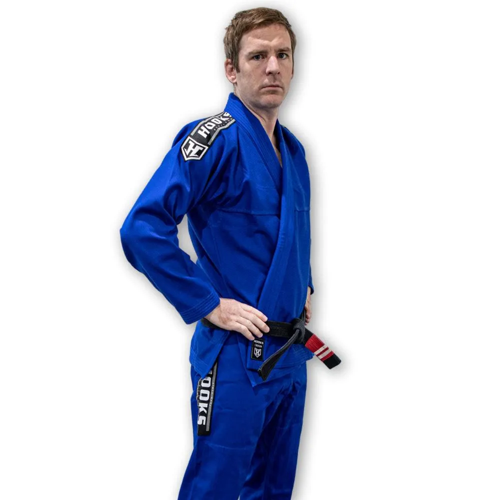 Hooks Origin BJJ Gi - Blue with White Belt