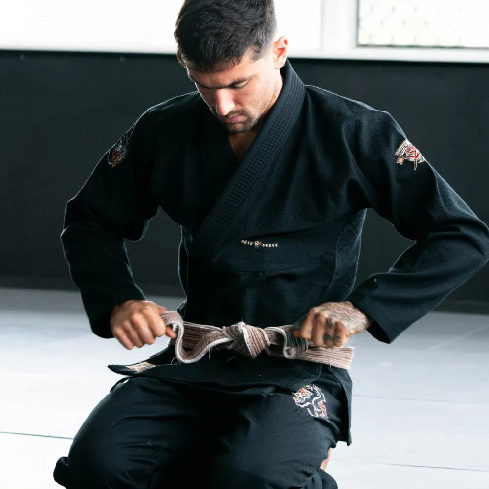 Hooks Pantera Negra BJJ GI - Black