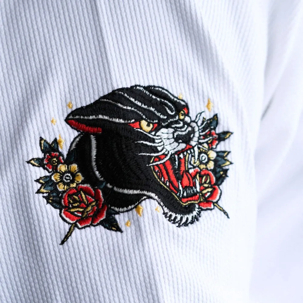 Hooks Pantera Negra BJJ GI - White