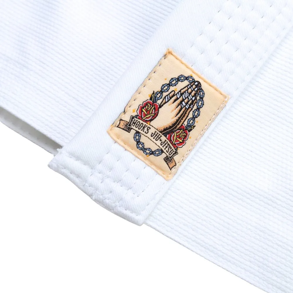 Hooks Pantera Negra BJJ GI - White