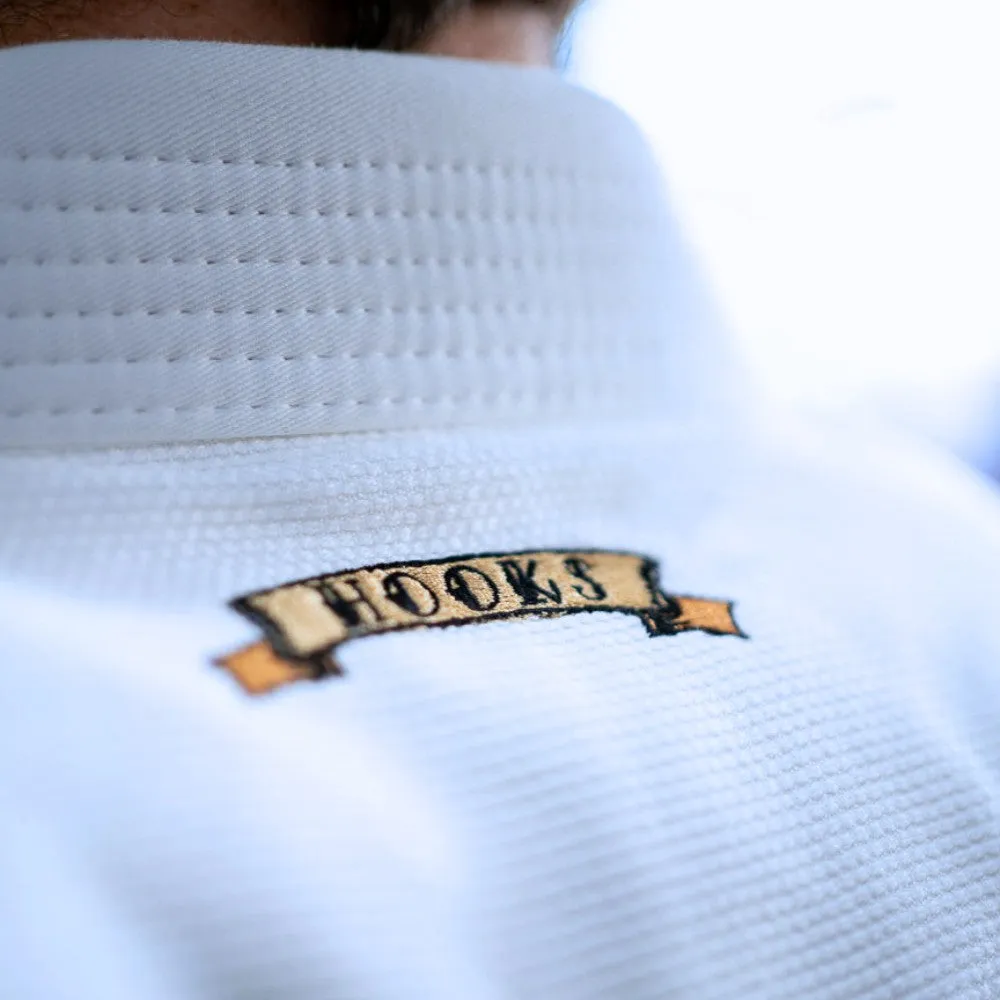 Hooks Pantera Negra BJJ GI - White