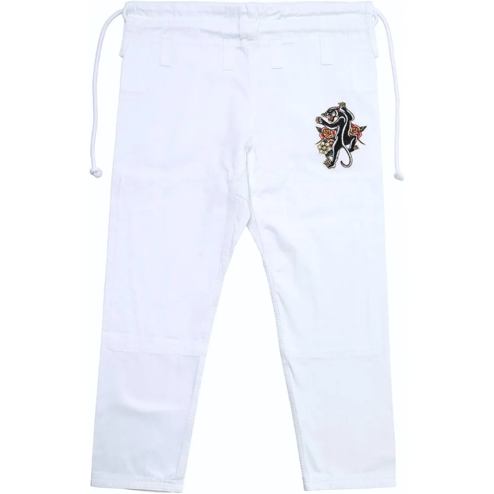 Hooks Pantera Negra BJJ GI - White