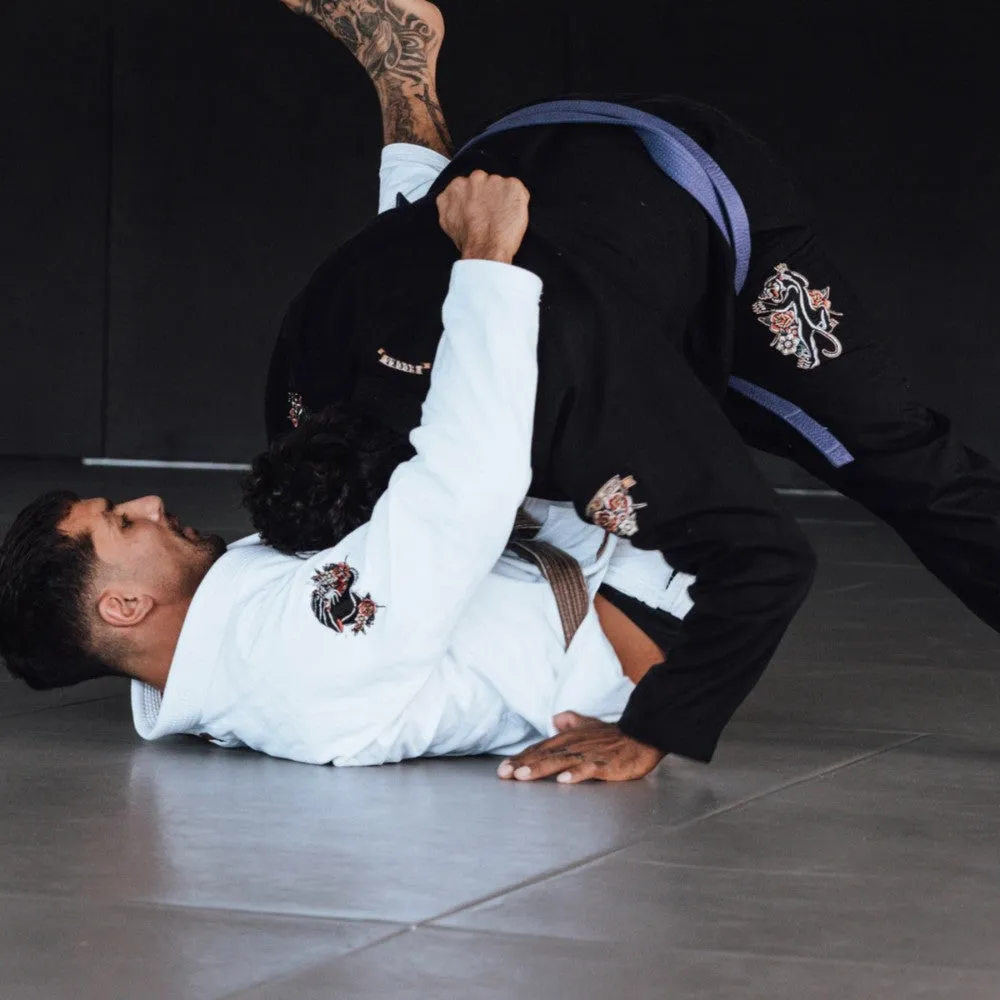 Hooks Pantera Negra BJJ GI - White