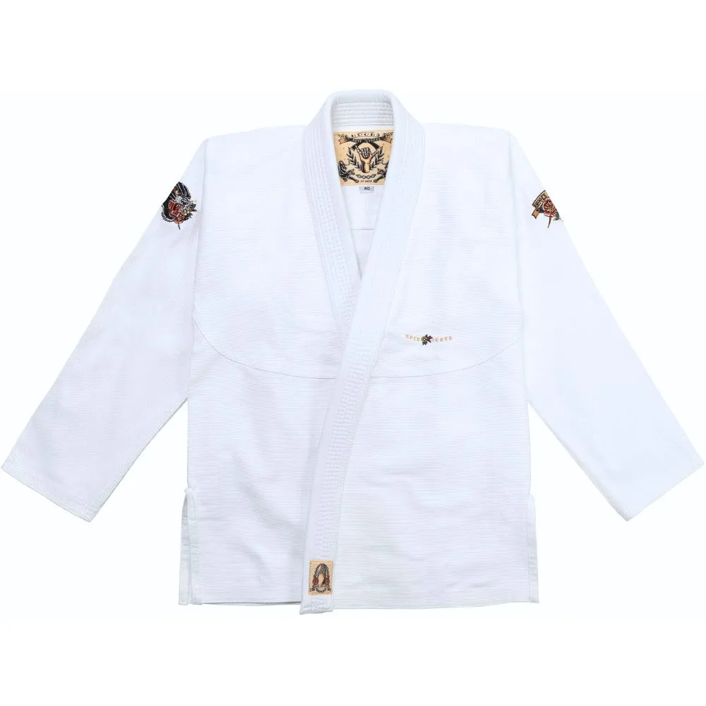 Hooks Pantera Negra BJJ GI - White