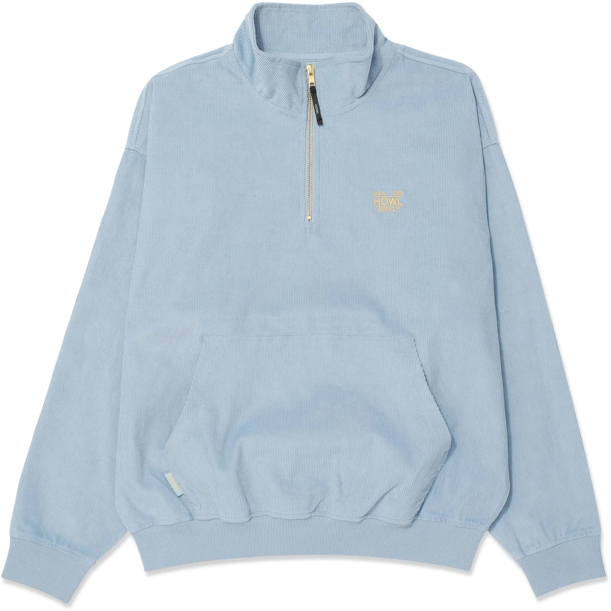 Howl Corduroy Half Zip Uniform Blue 2025