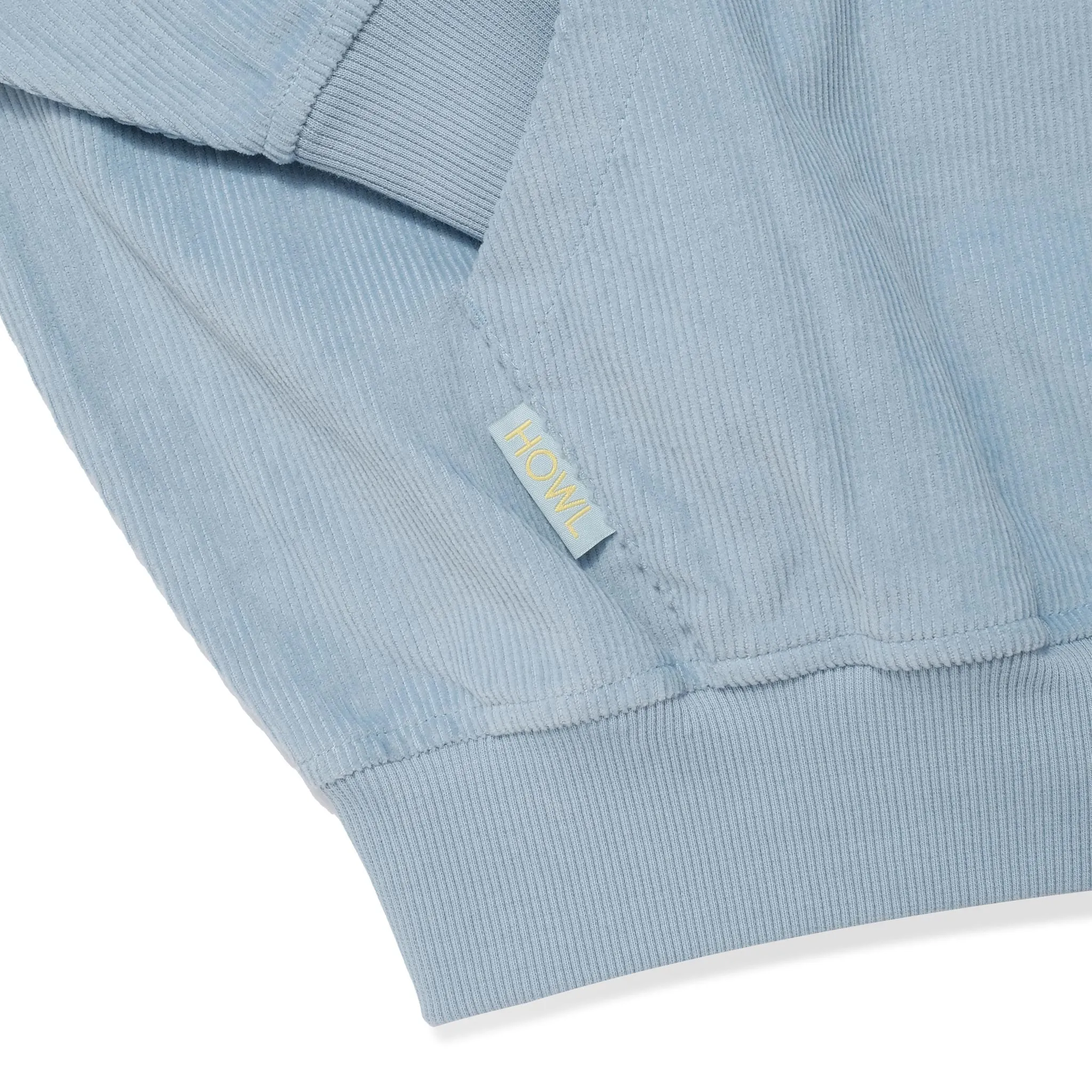 Howl Corduroy Half Zip Uniform Blue 2025