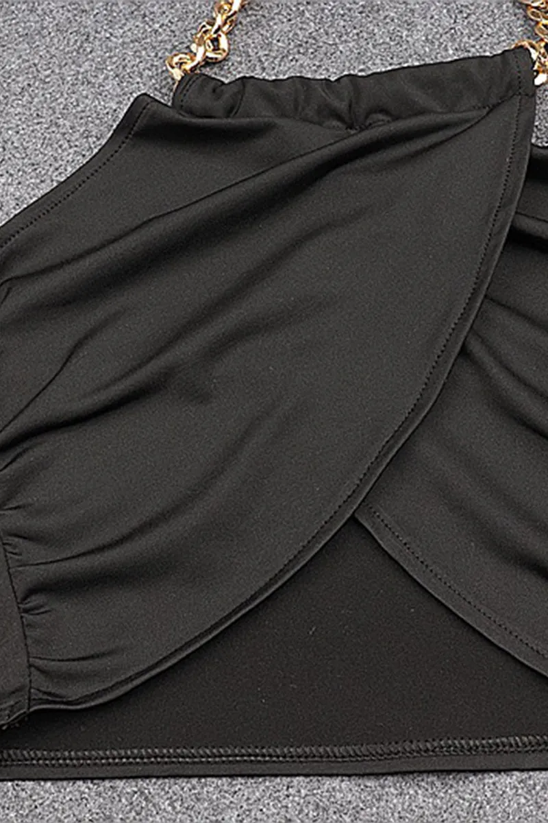 HTP3095 Wrapped Style Crop Top