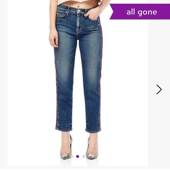 🌸Hudson Zoey HR Ankle Crop Straight leg Jeans🌸