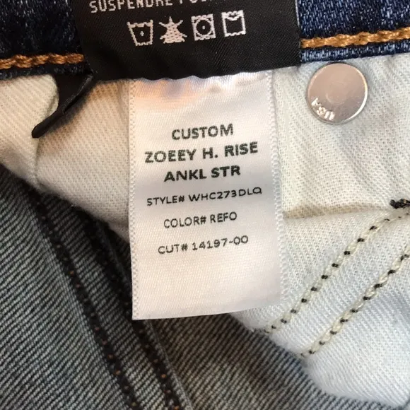 🌸Hudson Zoey HR Ankle Crop Straight leg Jeans🌸