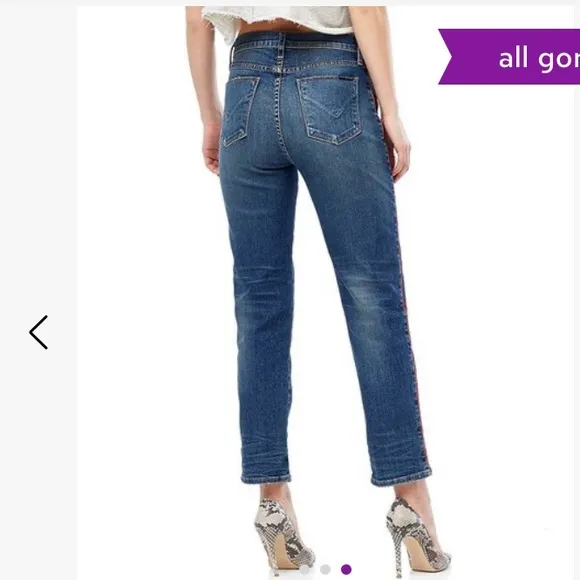 🌸Hudson Zoey HR Ankle Crop Straight leg Jeans🌸