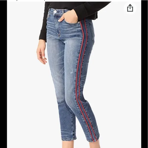 🌸Hudson Zoey HR Ankle Crop Straight leg Jeans🌸