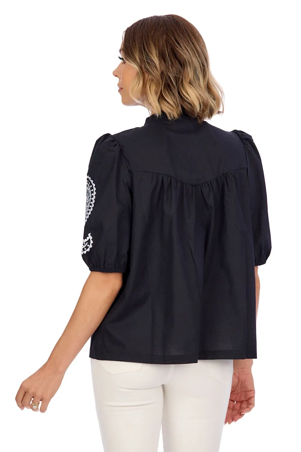 Humphrey Embroidered Top (More Colors)