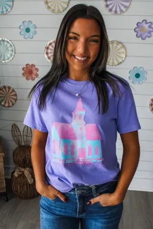 It Is Well With My Soul Graphic Tee • Violet