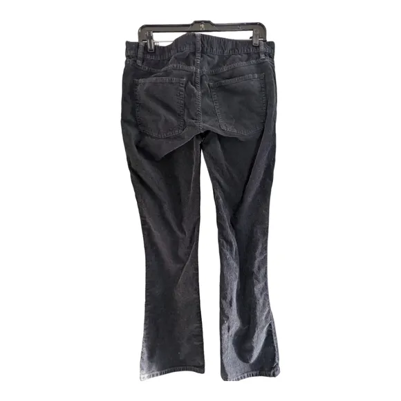 J Crew black courderoy bootcut jeans