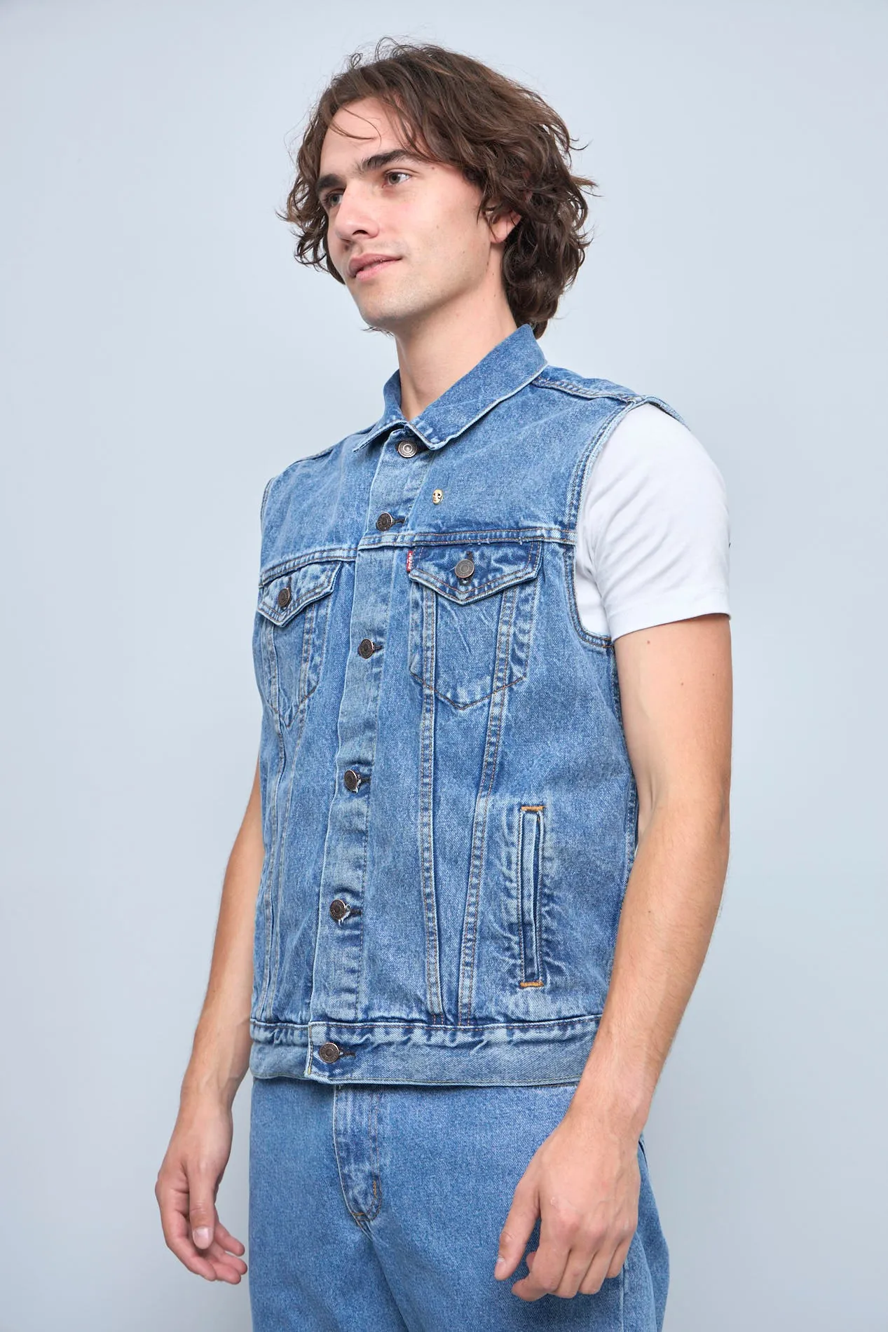 Jacket Azul Levis Talla M