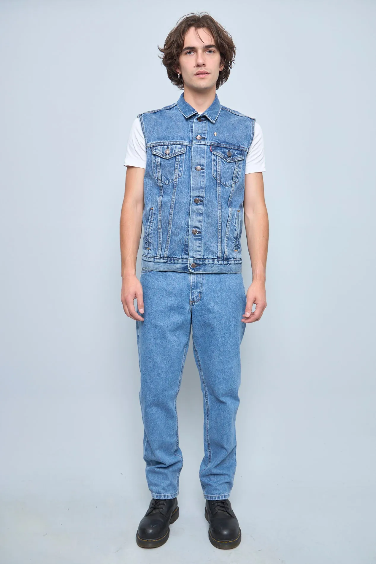 Jacket Azul Levis Talla M
