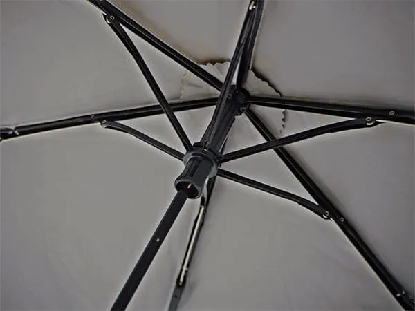 Japanese Folding Parasol for both rain and shine - Hydrangea pattern