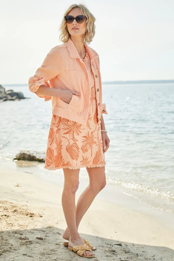 Jayla Linen Jacket
