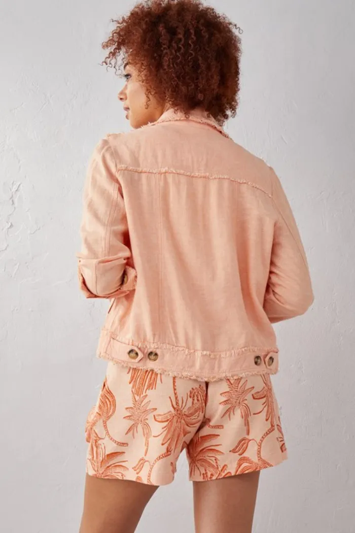 Jayla Linen Jacket