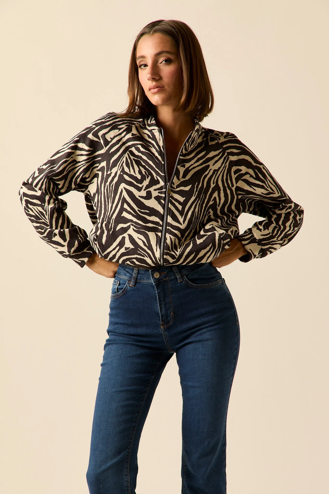 Jeans bootcut campana azul