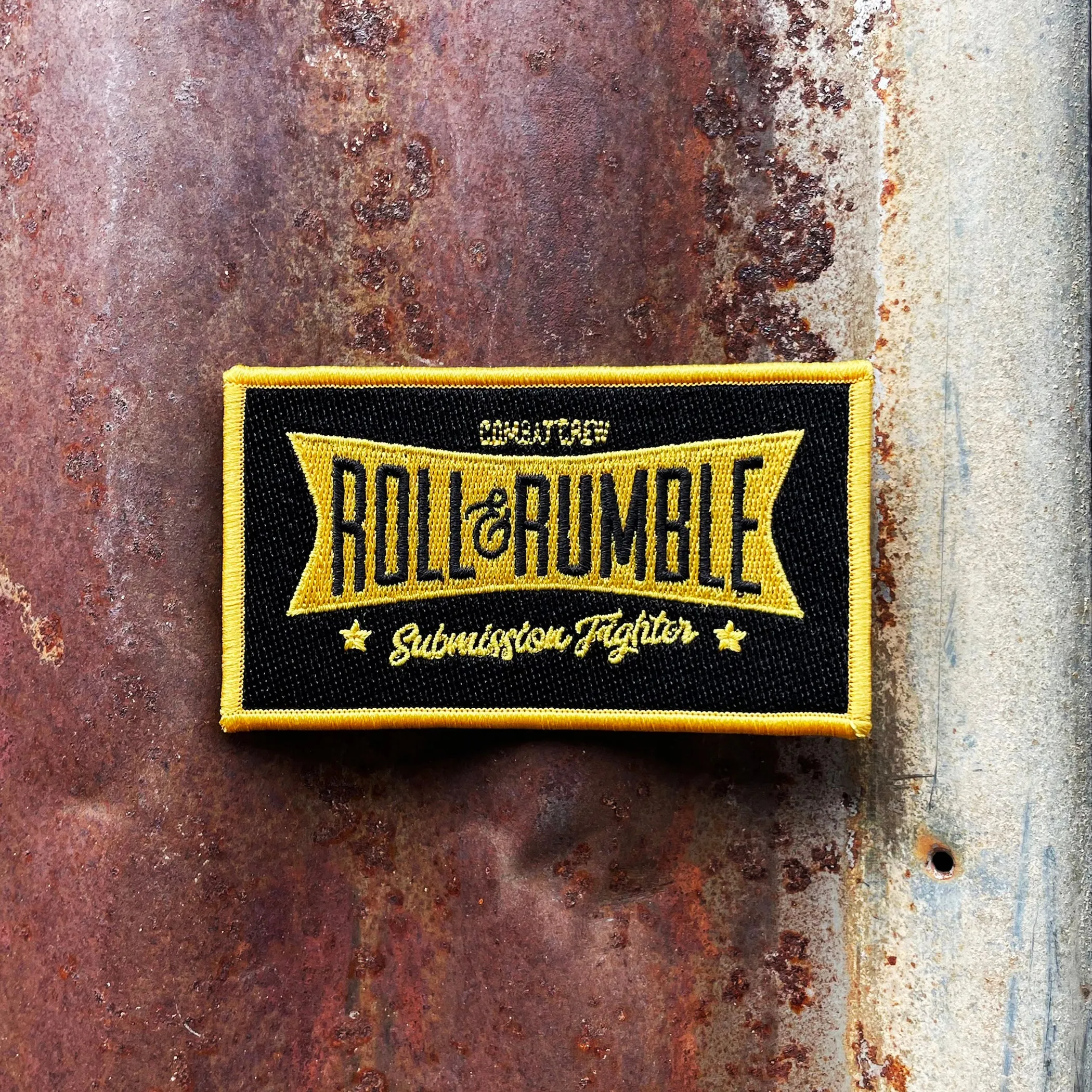 Jiu-Jitsu Patch | Combat Crew Submission Fighter by ROLL & RUMBLE Fight Co.