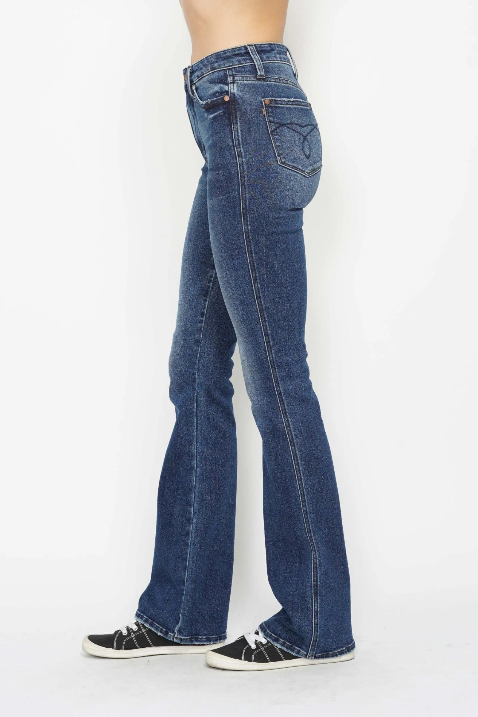 Judy Blue Tummy Control High Rise Bootcut LONG LENGTH