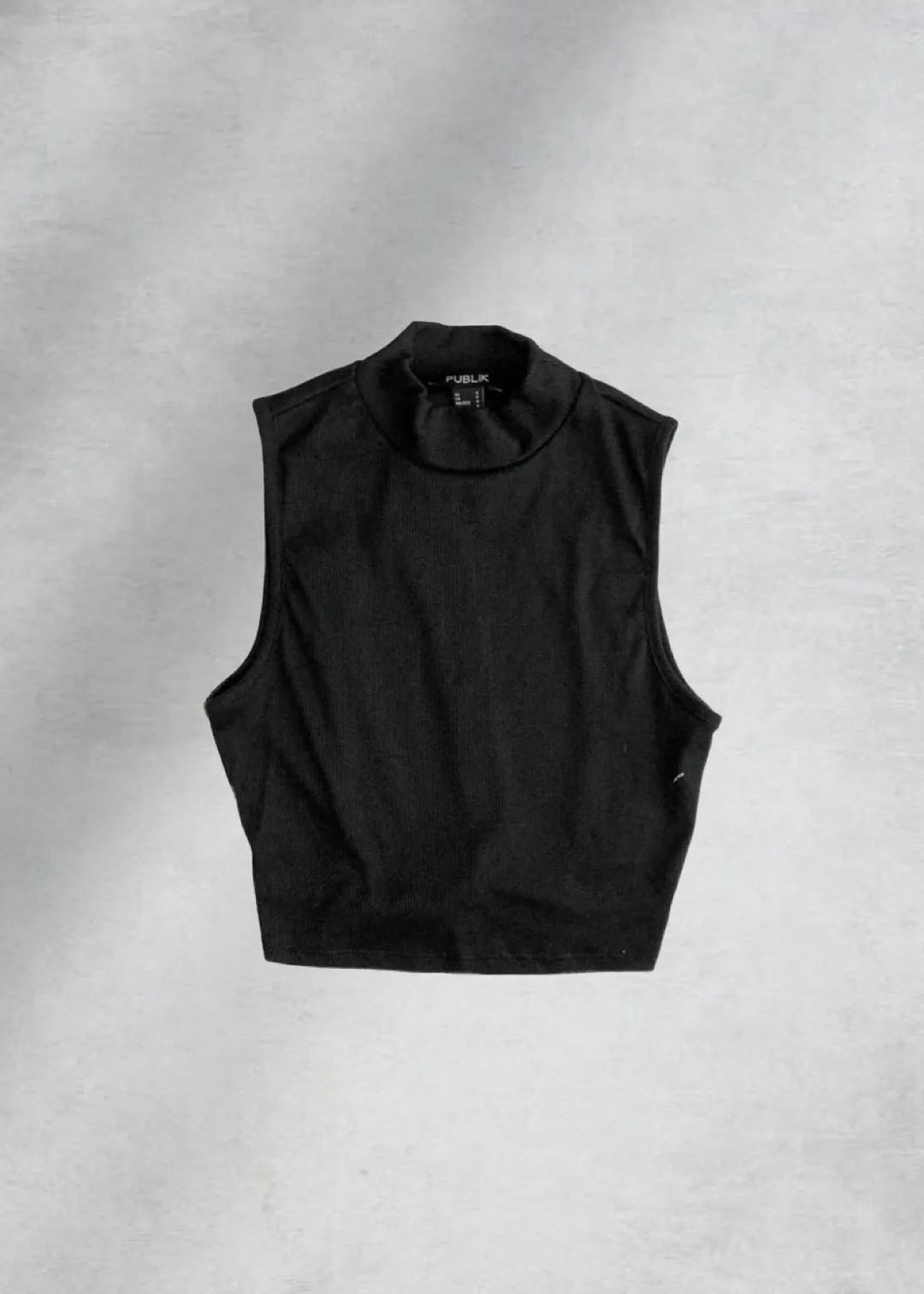 Juliette Open Back Top - Black