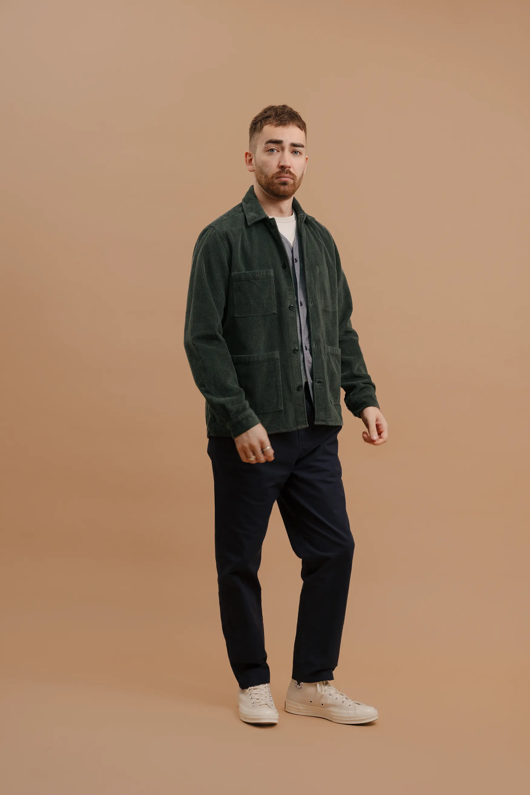 Jumbo Cord Atelier Overshirt
