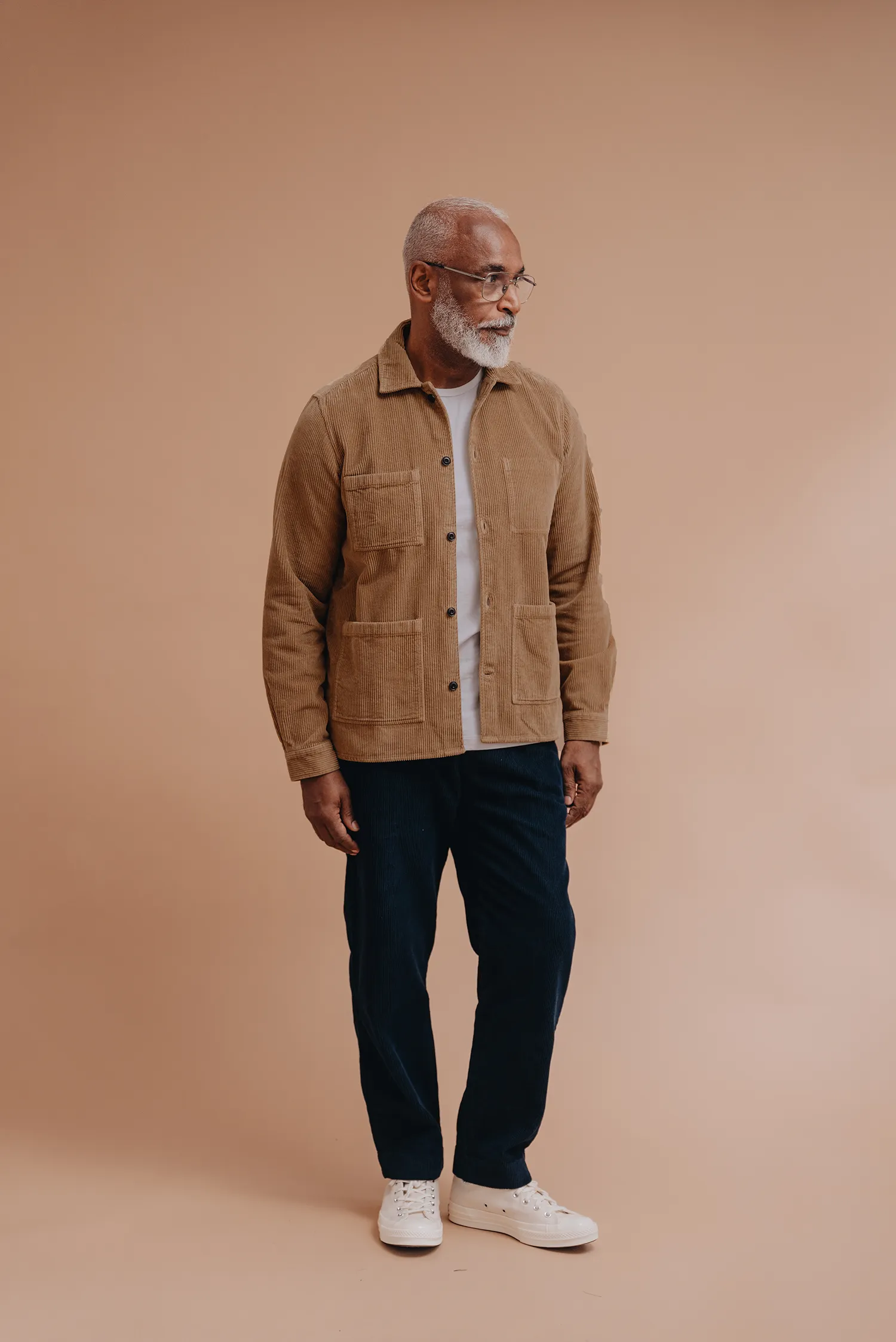 Jumbo Cord Atelier Overshirt