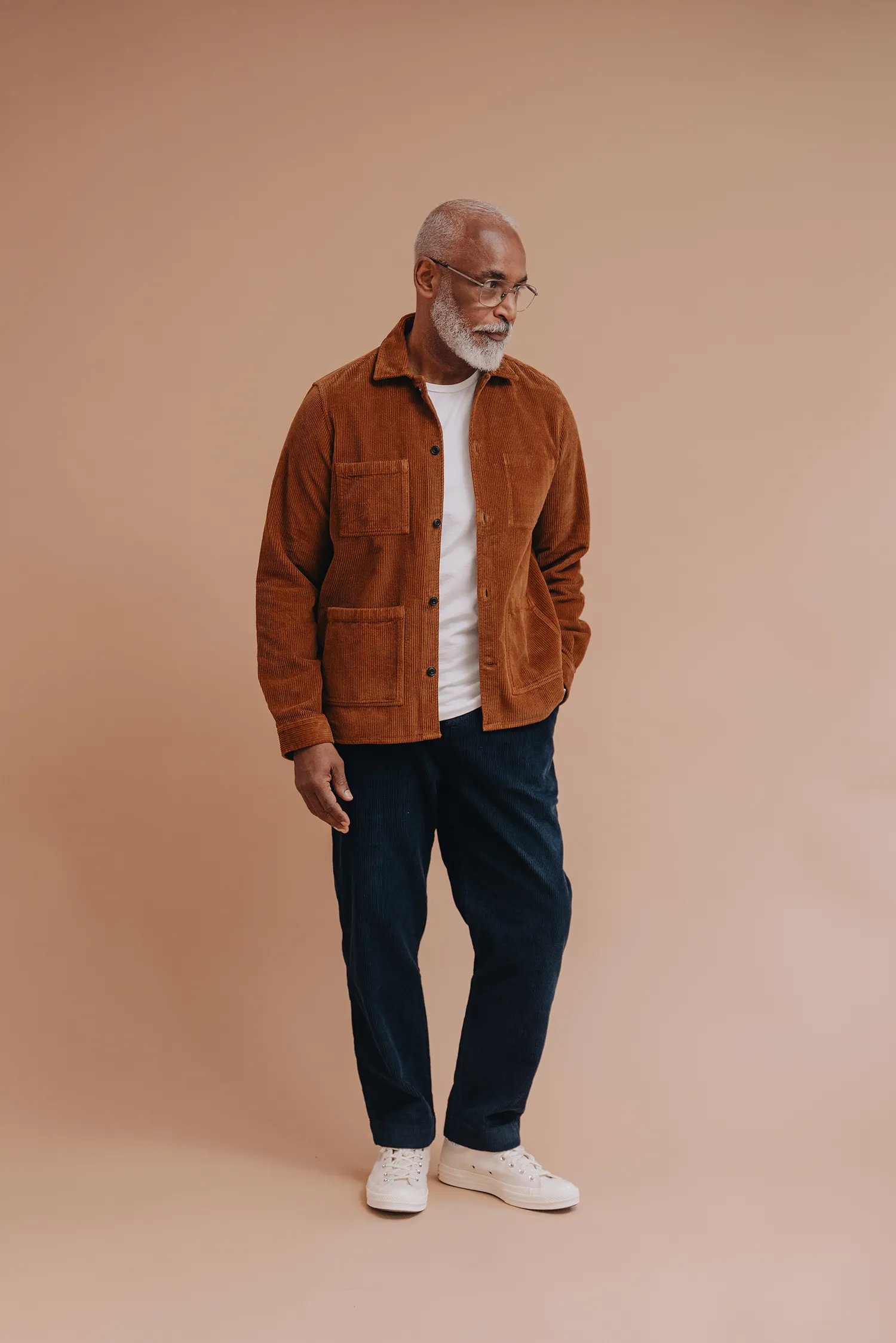 Jumbo Cord Atelier Overshirt