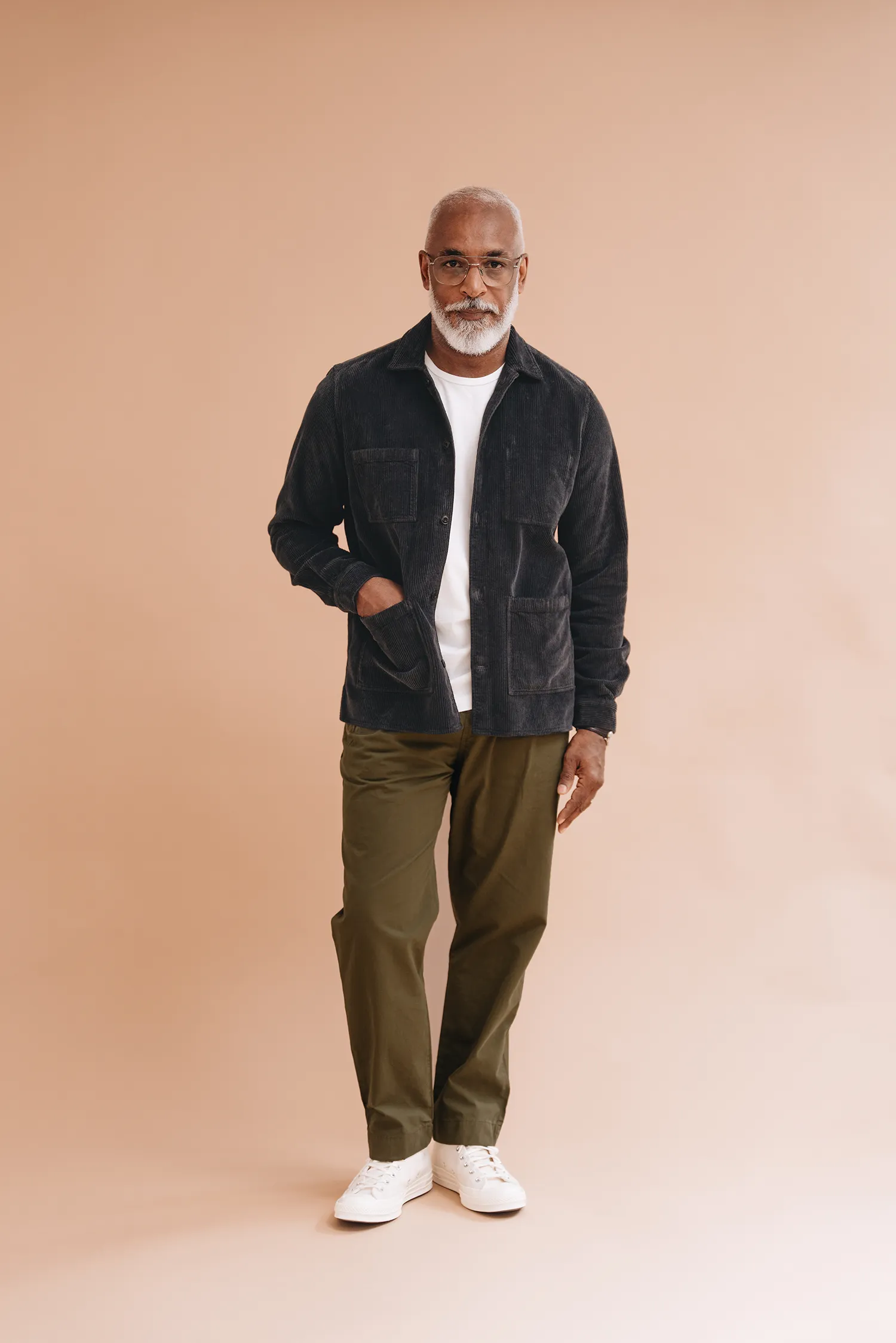Jumbo Cord Atelier Overshirt