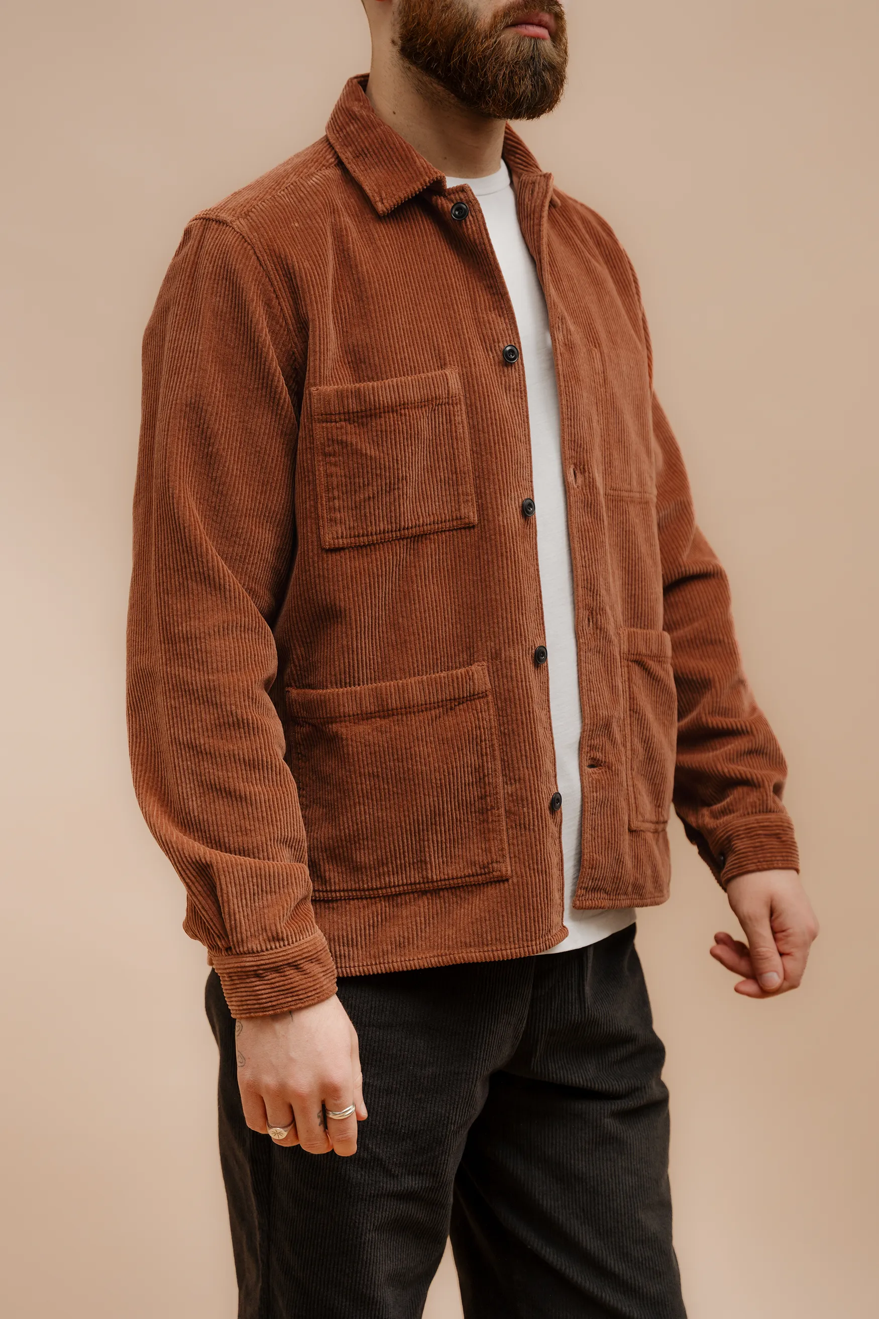 Jumbo Cord Atelier Overshirt