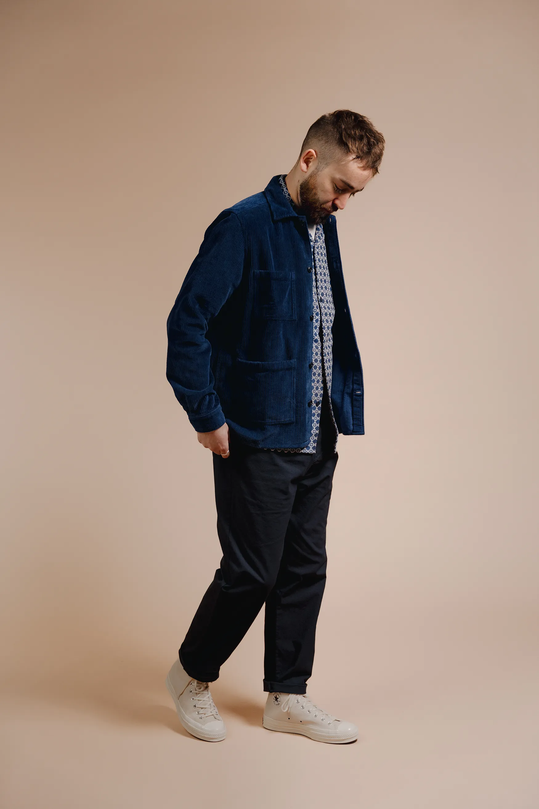 Jumbo Cord Atelier Overshirt
