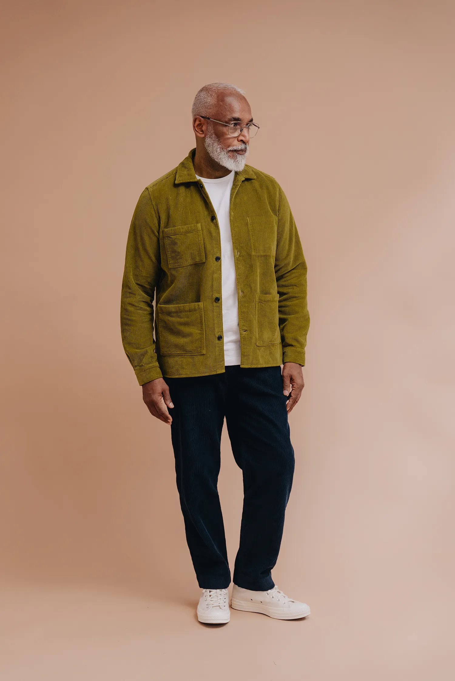 Jumbo Cord Atelier Overshirt