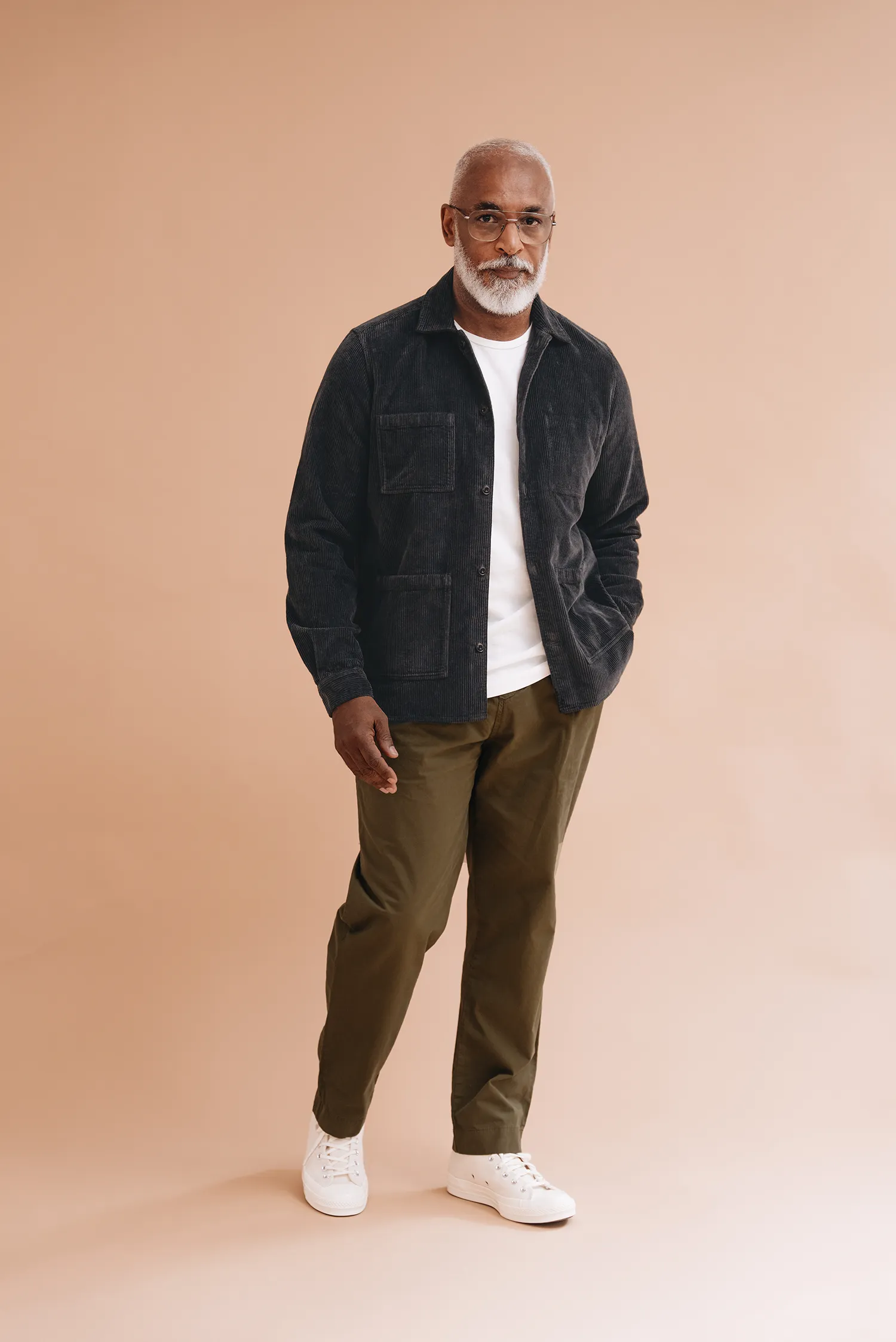 Jumbo Cord Atelier Overshirt