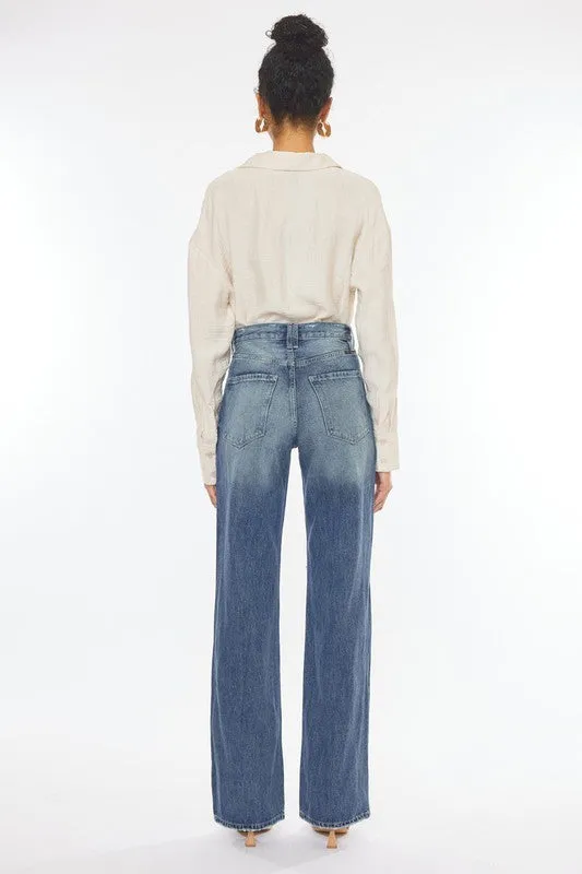 Kan Can Ultra High Rise 90's Wide Leg Flare