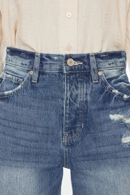 Kan Can Ultra High Rise 90's Wide Leg Flare