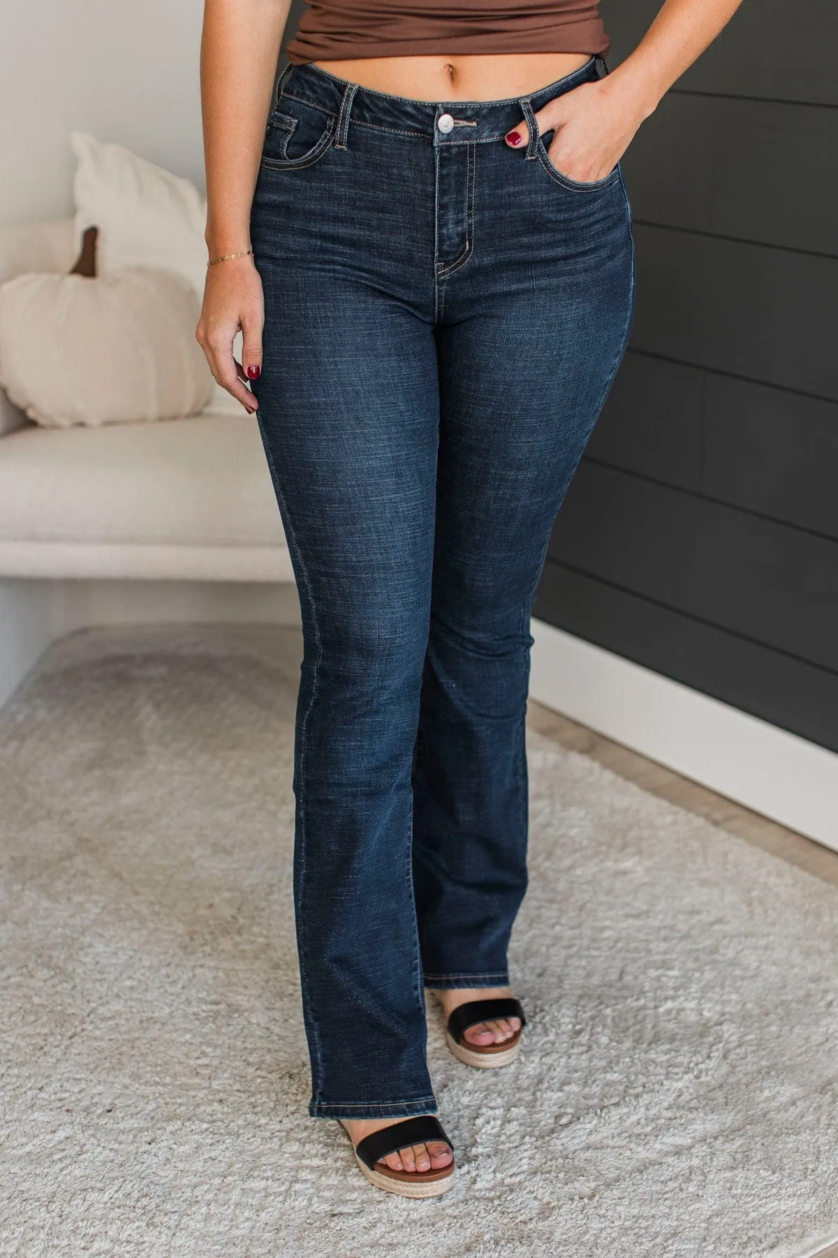 KanCan Bootcut Jeans- Angie Wash