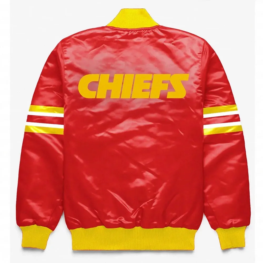 Kansas City Chiefs Button Down Red Jacket