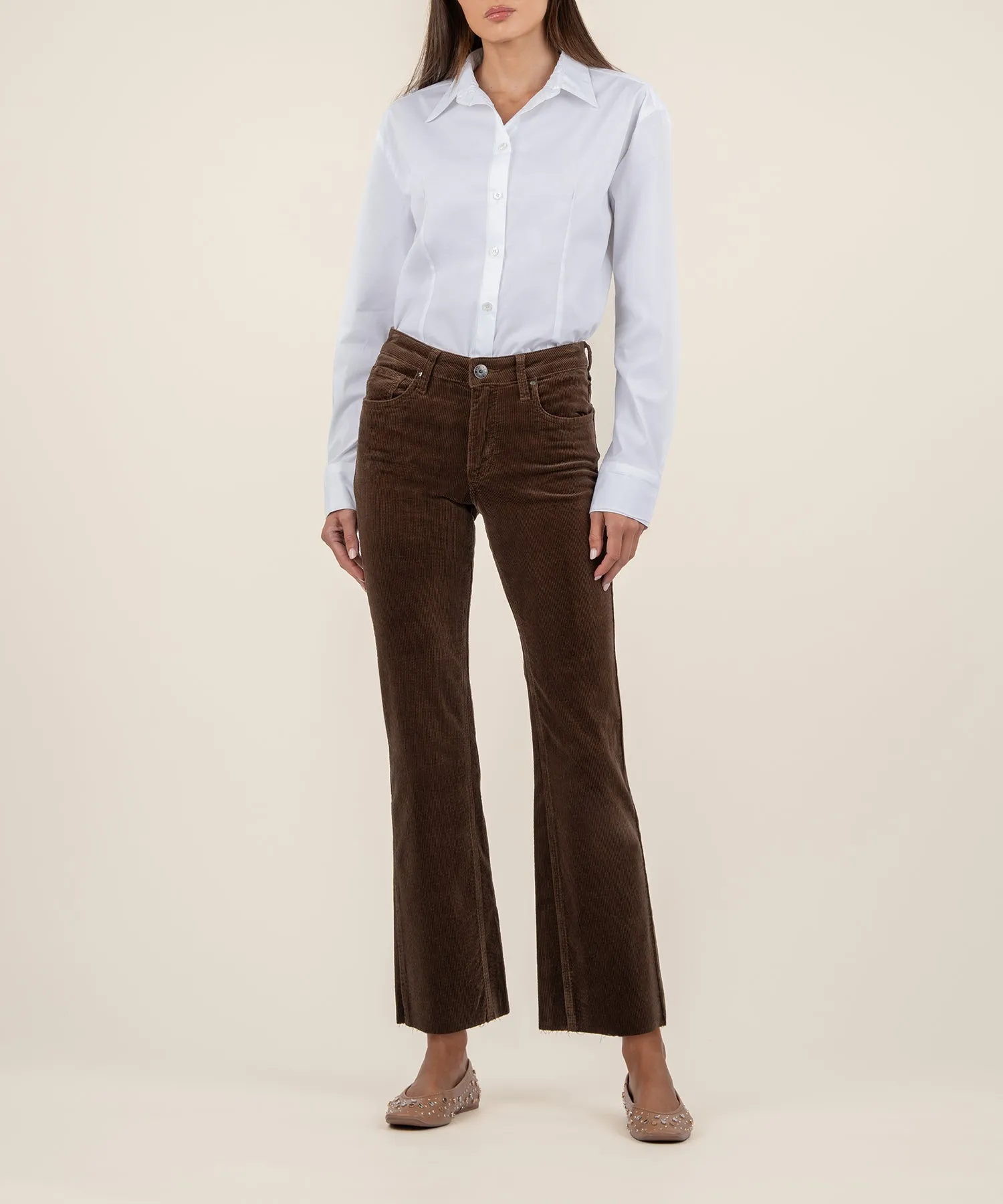 Kelsey Corduroy Ankle Flare - FINAL SALE