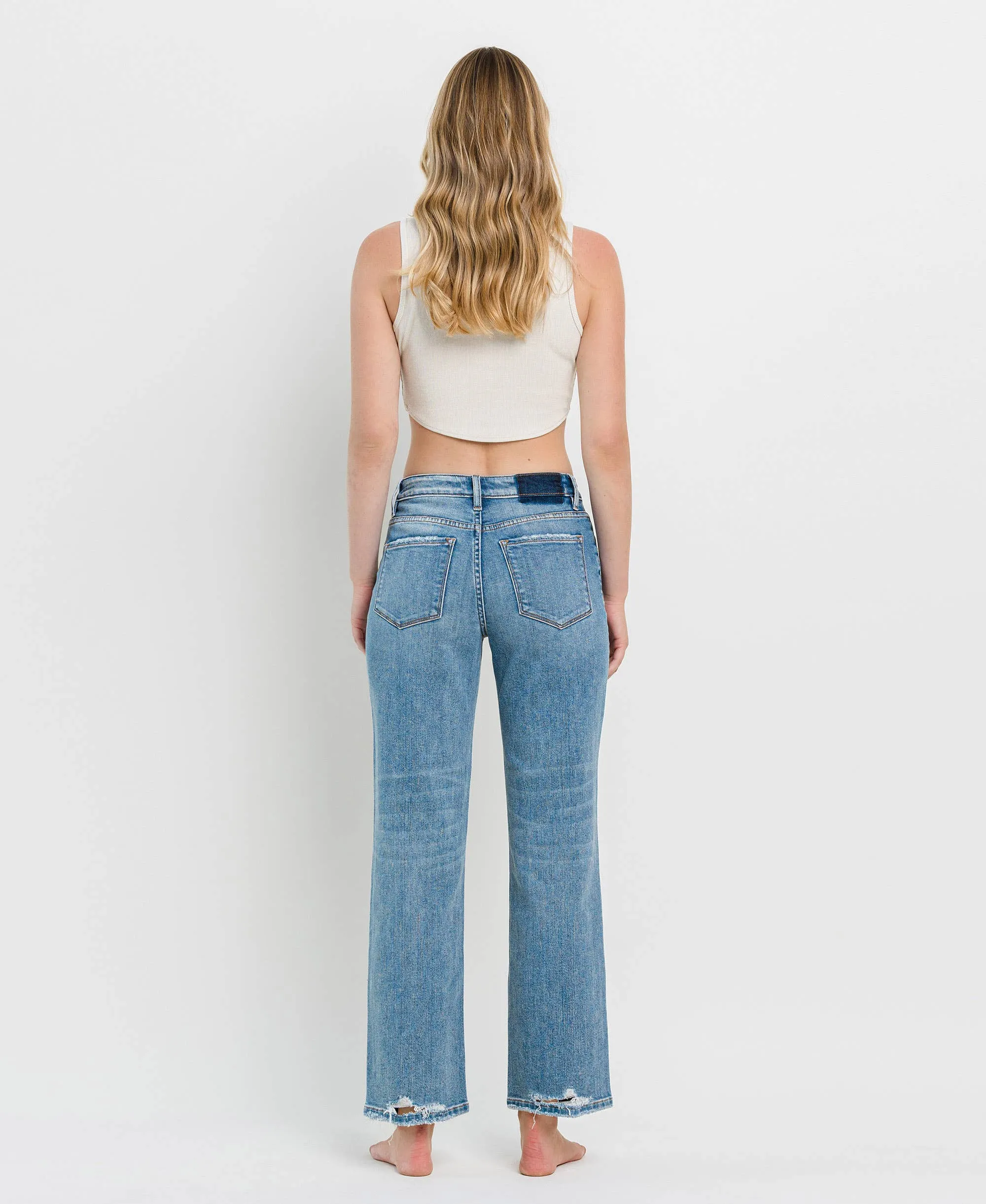 Kendall Distressed Dad Jeans