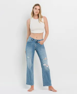 Kendall Distressed Dad Jeans