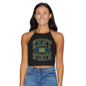 Kent State Black Halter Top