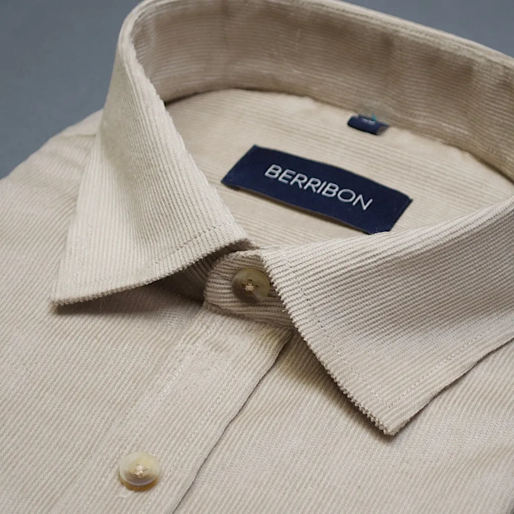 Khaki - Corduroy Shirt