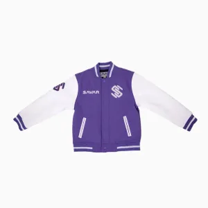 Kid's Circle Wool Varsity Jacket