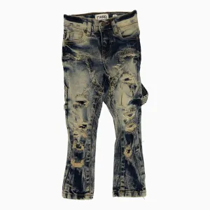 Kid's Distressed Carpenter Slim Jeans Pant