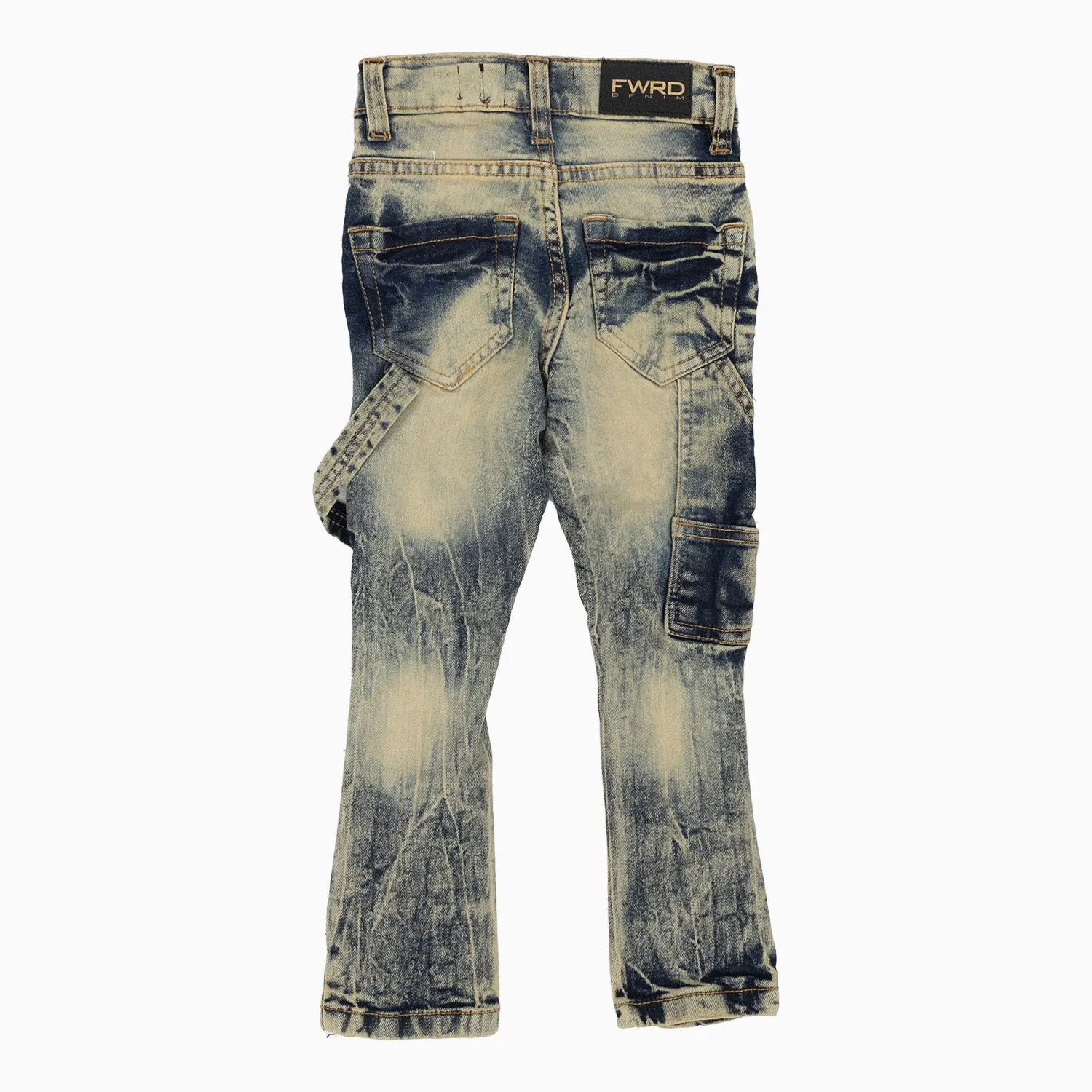 Kid's Distressed Carpenter Slim Jeans Pant