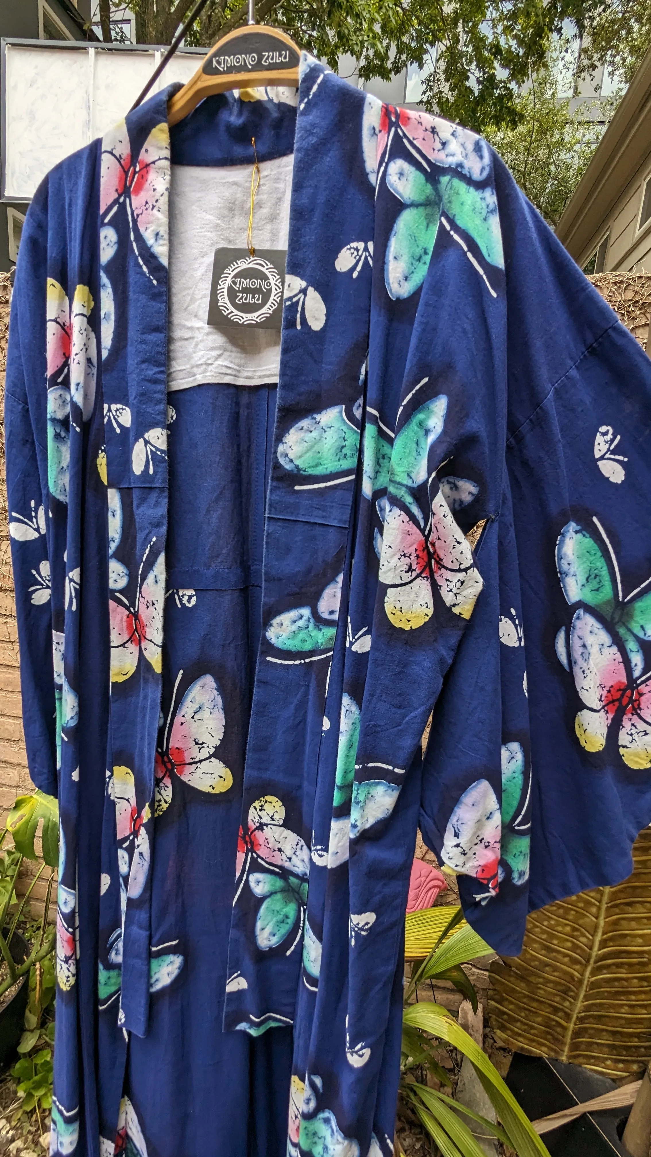 Kimonos for Kindness: Summer Yukata with Butterflies (100% of sale proceeds donated to Maui Relief)