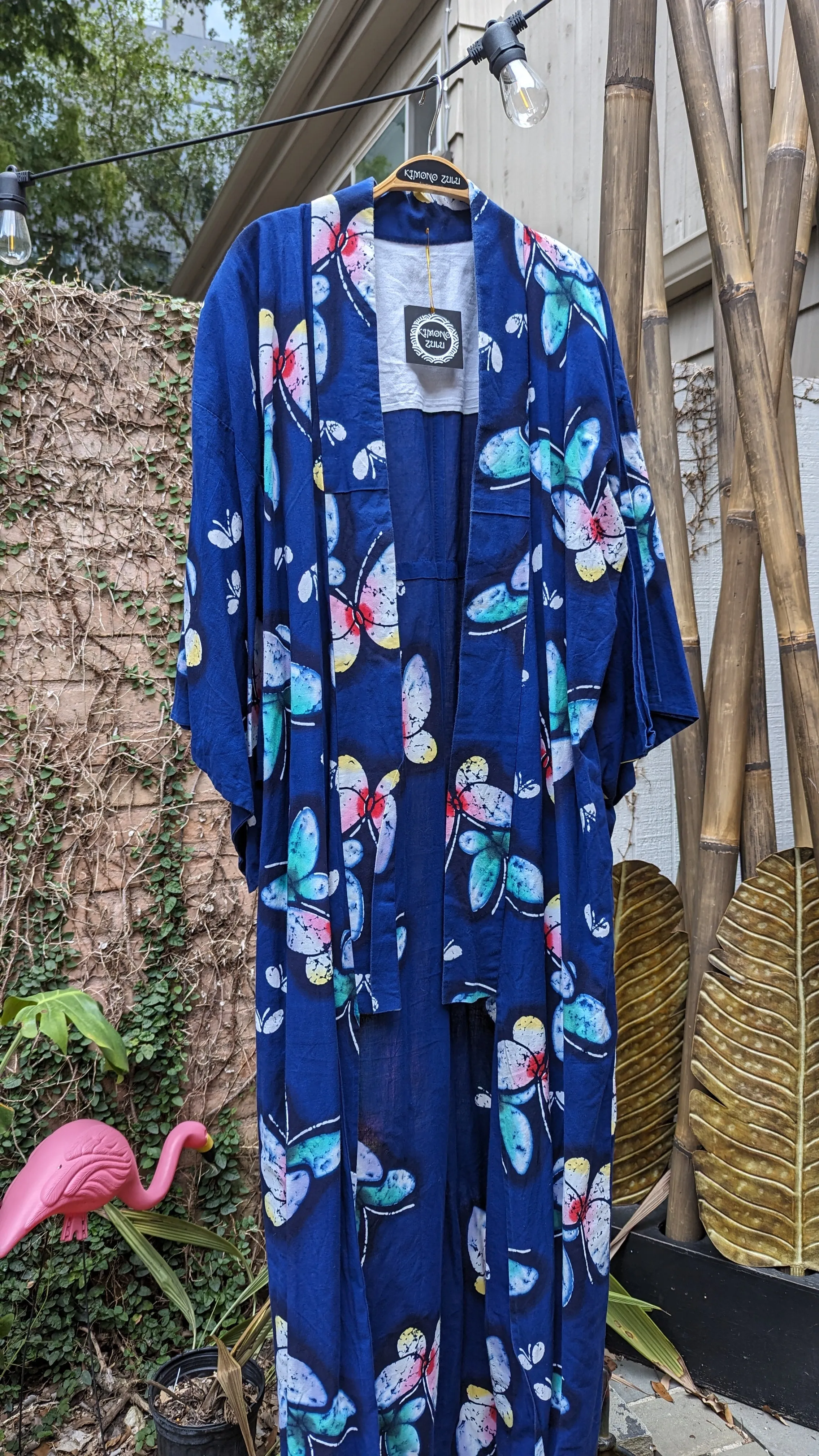 Kimonos for Kindness: Summer Yukata with Butterflies (100% of sale proceeds donated to Maui Relief)