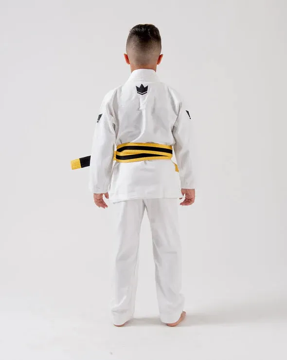 KINGZ The ONE Kids Jiu Jitsu Gi - White